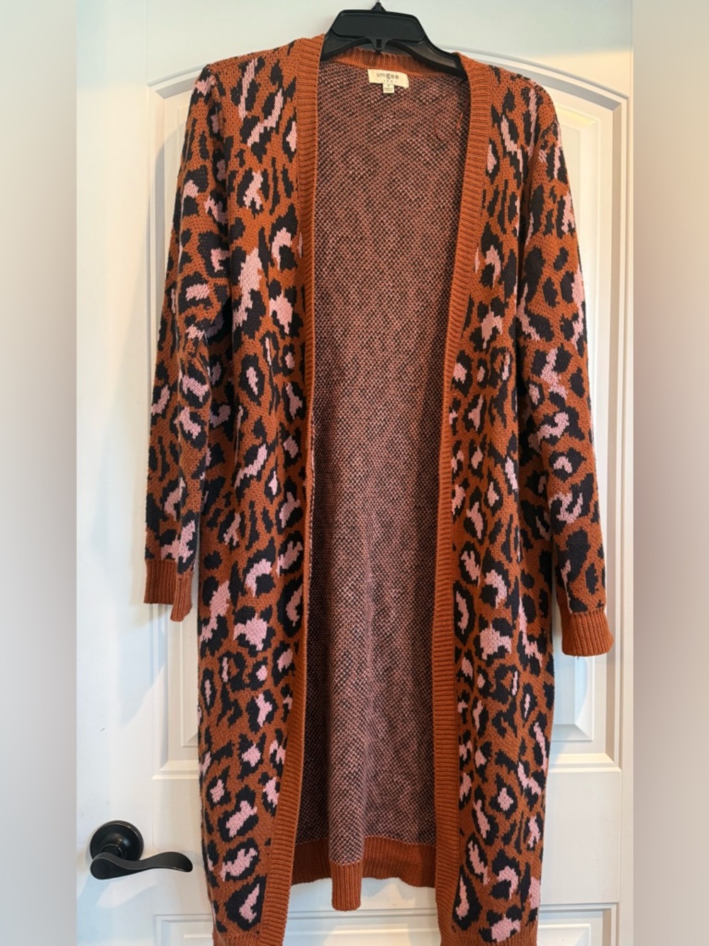 Umgee Full Length Leopard Cardigan